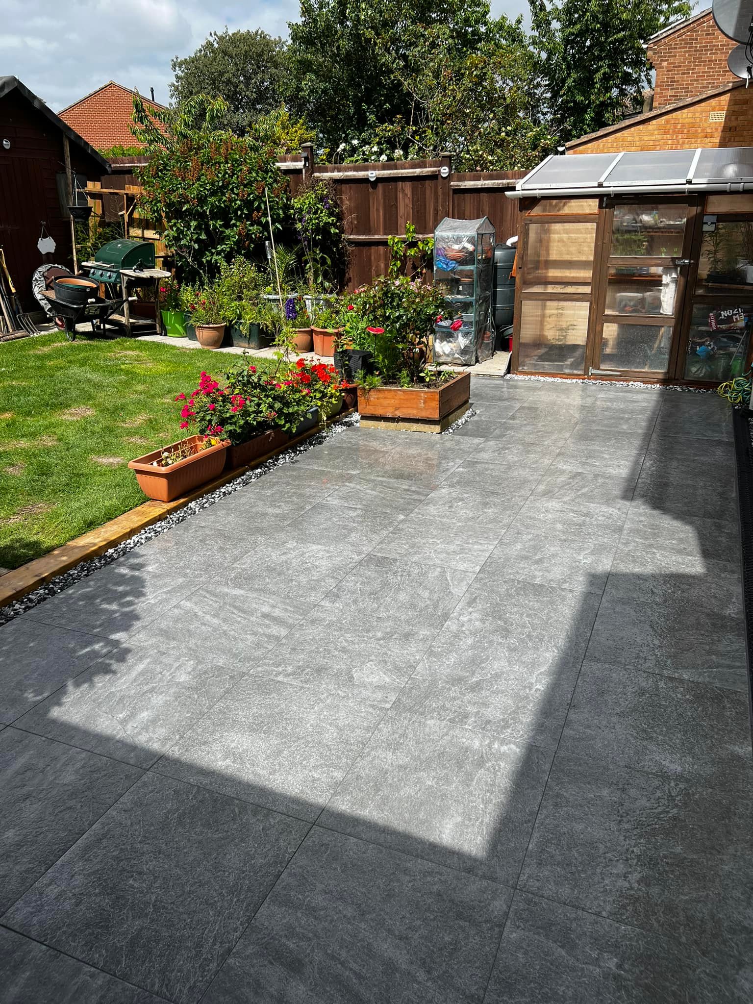 planter installation in Loughborough & Leicester