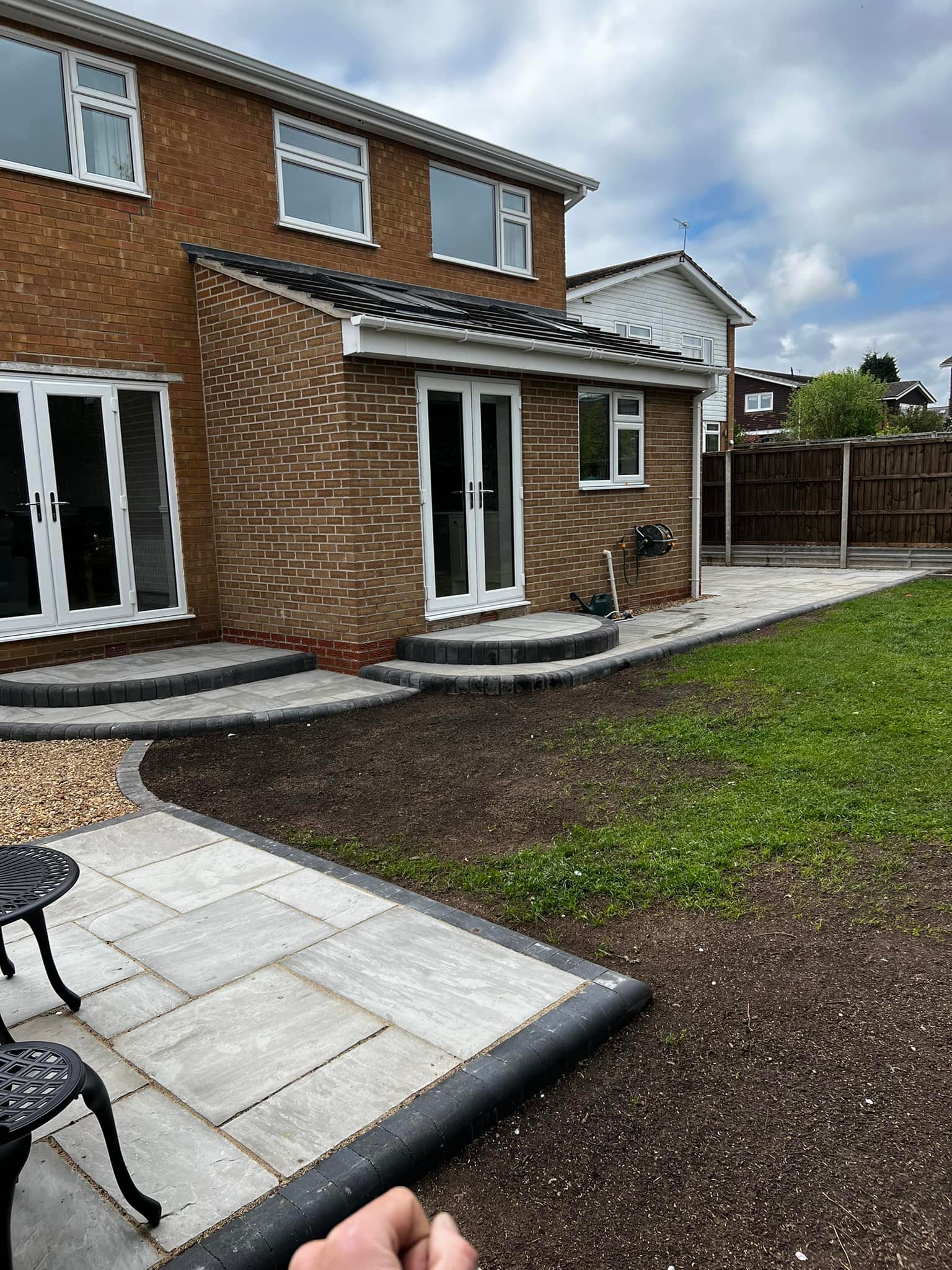 garden paving in in Loughborough & Leicester