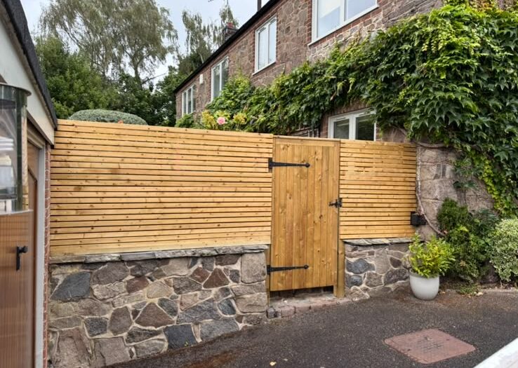 Timber fence and gate installations