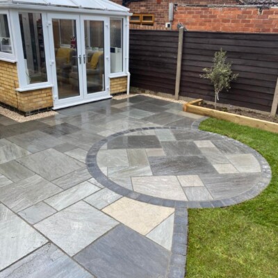 paved patio in Loughborough & Leicester