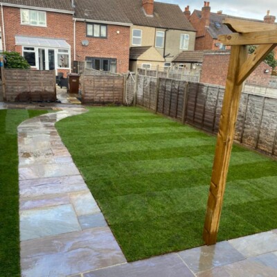garden path in Loughborough & Leicester
