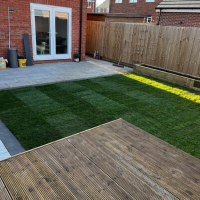 wooden decking construction in Loughborough & Leicester