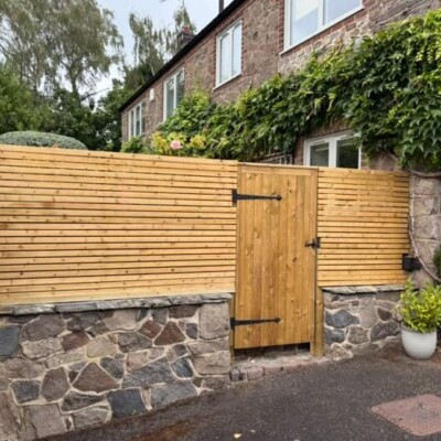 Timber fence and gate installations